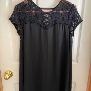 Black juniors dress